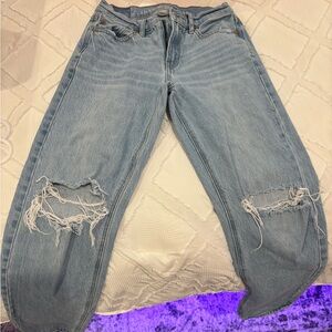 american eagle mom jeans